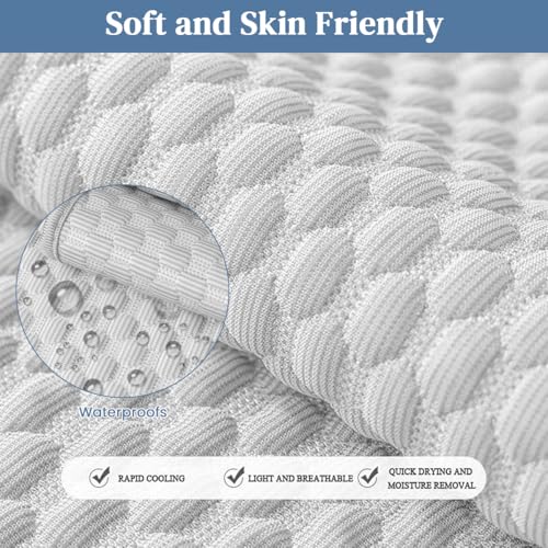 HASTHIP® Quilted Sofa Cover Mat, Ice Silk Sofa Cover Cooling Mat Breathable Summer Pad Cooling Seat Pad Couch Sofa Cover Mat, Modern Minimalist Textured Sofa Cover for 1-3 Seaters, 27.5X 70.8 inches HASTHIP® Quilted Sofa Cover Mat, Ice Silk Sofa Cover Cooling Mat Breathable Summer Pad Cooling Seat Pad Couch Sofa Cover Mat, Modern Minimalist Textured Sofa Cover for 1-3 Seaters, 27.5X 70.8 inches
